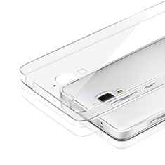 Silikon Schutzhülle Ultra Dünn Tasche Durchsichtig Transparent T04 für Xiaomi Mi 4 LTE Klar