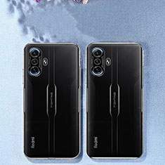 Silikon Schutzhülle Ultra Dünn Tasche Durchsichtig Transparent T04 für Xiaomi Poco F3 GT 5G Klar