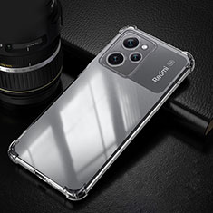 Silikon Schutzhülle Ultra Dünn Tasche Durchsichtig Transparent T04 für Xiaomi Poco X5 Pro 5G Klar