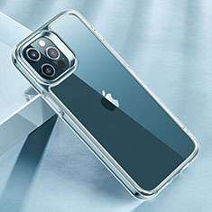 Silikon Schutzhülle Ultra Dünn Tasche Durchsichtig Transparent T05 für Apple iPhone 12 Pro Max Klar