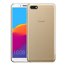 Silikon Schutzhülle Ultra Dünn Tasche Durchsichtig Transparent T05 für Huawei Honor 7S Klar