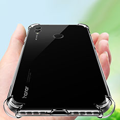 Silikon Schutzhülle Ultra Dünn Tasche Durchsichtig Transparent T05 für Huawei Honor Note 10 Klar