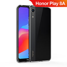 Silikon Schutzhülle Ultra Dünn Tasche Durchsichtig Transparent T05 für Huawei Honor Play 8A Klar