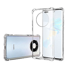 Silikon Schutzhülle Ultra Dünn Tasche Durchsichtig Transparent T05 für Huawei Mate 40E Pro 4G Klar