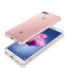 Silikon Schutzhülle Ultra Dünn Tasche Durchsichtig Transparent T05 für Huawei P Smart Klar