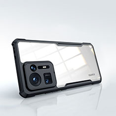 Silikon Schutzhülle Ultra Dünn Tasche Durchsichtig Transparent T05 für Xiaomi Mi Mix 4 5G Schwarz