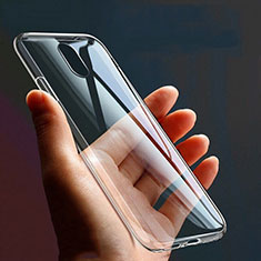 Silikon Schutzhülle Ultra Dünn Tasche Durchsichtig Transparent T05 für Xiaomi Redmi 8A Klar