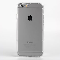 Silikon Schutzhülle Ultra Dünn Tasche Durchsichtig Transparent T06 für Apple iPhone 6 Klar