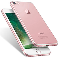 Silikon Schutzhülle Ultra Dünn Tasche Durchsichtig Transparent T06 für Apple iPhone 8 Klar
