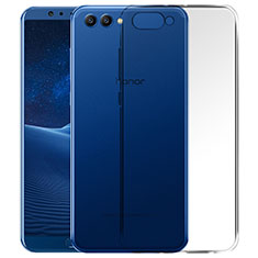 Silikon Schutzhülle Ultra Dünn Tasche Durchsichtig Transparent T06 für Huawei Honor View 10 Klar