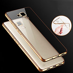 Silikon Schutzhülle Ultra Dünn Tasche Durchsichtig Transparent T06 für Huawei Honor X5 Gold