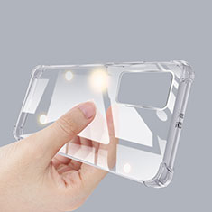 Silikon Schutzhülle Ultra Dünn Tasche Durchsichtig Transparent T06 für Samsung Galaxy A52 5G Klar