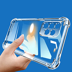 Silikon Schutzhülle Ultra Dünn Tasche Durchsichtig Transparent T06 für Samsung Galaxy A72 4G Klar