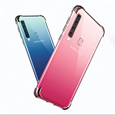 Silikon Schutzhülle Ultra Dünn Tasche Durchsichtig Transparent T06 für Samsung Galaxy A9 (2018) A920 Klar