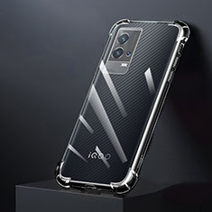 Silikon Schutzhülle Ultra Dünn Tasche Durchsichtig Transparent T06 für Vivo iQOO 8 5G Klar
