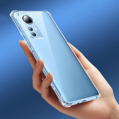 Silikon Schutzhülle Ultra Dünn Tasche Durchsichtig Transparent T06 für Xiaomi Mi 12T 5G Klar