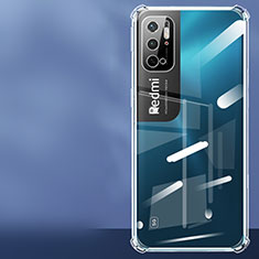 Silikon Schutzhülle Ultra Dünn Tasche Durchsichtig Transparent T06 für Xiaomi POCO M3 Pro 5G Klar