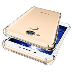 Silikon Schutzhülle Ultra Dünn Tasche Durchsichtig Transparent T07 für Huawei Honor 6A Klar