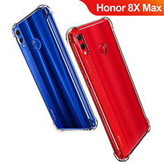 Silikon Schutzhülle Ultra Dünn Tasche Durchsichtig Transparent T07 für Huawei Honor 8X Max Klar