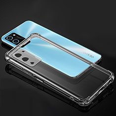 Silikon Schutzhülle Ultra Dünn Tasche Durchsichtig Transparent T07 für Oppo A53s 5G Klar