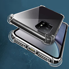 Silikon Schutzhülle Ultra Dünn Tasche Durchsichtig Transparent T07 für Oppo A95 5G Klar