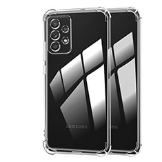 Silikon Schutzhülle Ultra Dünn Tasche Durchsichtig Transparent T07 für Samsung Galaxy A72 4G Klar