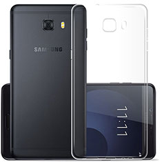Silikon Schutzhülle Ultra Dünn Tasche Durchsichtig Transparent T07 für Samsung Galaxy C5 Pro C5010 Klar