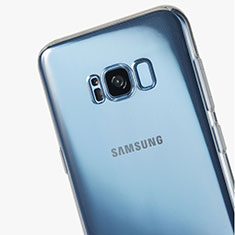 Silikon Schutzhülle Ultra Dünn Tasche Durchsichtig Transparent T07 für Samsung Galaxy S8 Plus Klar