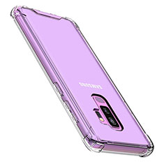 Silikon Schutzhülle Ultra Dünn Tasche Durchsichtig Transparent T07 für Samsung Galaxy S9 Plus Klar