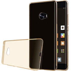Silikon Schutzhülle Ultra Dünn Tasche Durchsichtig Transparent T07 für Xiaomi Mi Note 2 Gold