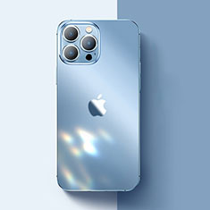 Silikon Schutzhülle Ultra Dünn Tasche Durchsichtig Transparent T08 für Apple iPhone 14 Pro Max Klar