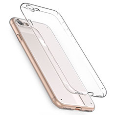 Silikon Schutzhülle Ultra Dünn Tasche Durchsichtig Transparent T08 für Apple iPhone SE3 (2022) Klar