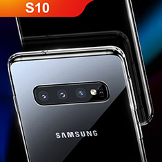 Silikon Schutzhülle Ultra Dünn Tasche Durchsichtig Transparent T08 für Samsung Galaxy S10 5G Klar