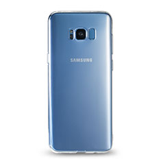 Silikon Schutzhülle Ultra Dünn Tasche Durchsichtig Transparent T08 für Samsung Galaxy S8 Klar