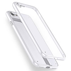 Silikon Schutzhülle Ultra Dünn Tasche Durchsichtig Transparent T09 für Apple iPhone 7 Klar