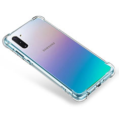 Silikon Schutzhülle Ultra Dünn Tasche Durchsichtig Transparent T09 für Samsung Galaxy Note 10 5G Klar