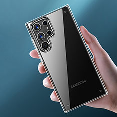 Silikon Schutzhülle Ultra Dünn Tasche Durchsichtig Transparent T09 für Samsung Galaxy S24 Ultra 5G Klar