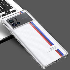 Silikon Schutzhülle Ultra Dünn Tasche Durchsichtig Transparent T09 für Vivo iQOO 9 Pro 5G Klar