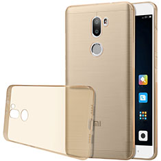 Silikon Schutzhülle Ultra Dünn Tasche Durchsichtig Transparent T09 für Xiaomi Mi 5S Plus Gold