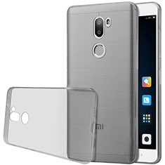 Silikon Schutzhülle Ultra Dünn Tasche Durchsichtig Transparent T09 für Xiaomi Mi 5S Plus Grau