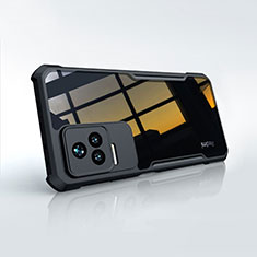 Silikon Schutzhülle Ultra Dünn Tasche Durchsichtig Transparent T09 für Xiaomi Redmi K50 Pro 5G Schwarz