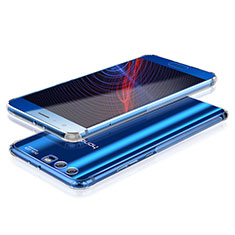 Silikon Schutzhülle Ultra Dünn Tasche Durchsichtig Transparent T10 für Huawei Honor 9 Premium Silber