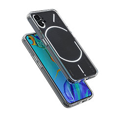 Silikon Schutzhülle Ultra Dünn Tasche Durchsichtig Transparent T10 für Nothing Phone 1 Klar