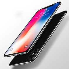 Silikon Schutzhülle Ultra Dünn Tasche Durchsichtig Transparent T11 für Apple iPhone Xs Klar