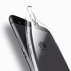 Silikon Schutzhülle Ultra Dünn Tasche Durchsichtig Transparent T11 für Huawei P10 Plus Klar