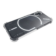 Silikon Schutzhülle Ultra Dünn Tasche Durchsichtig Transparent T11 für Nothing Phone 1 Klar