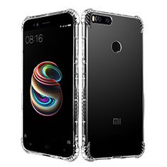Silikon Schutzhülle Ultra Dünn Tasche Durchsichtig Transparent T11 für Xiaomi Mi A1 Klar