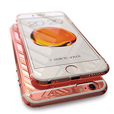 Silikon Schutzhülle Ultra Dünn Tasche Durchsichtig Transparent T12 für Apple iPhone 6 Klar