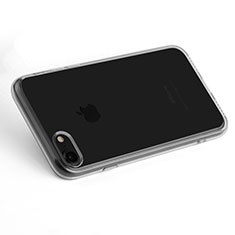 Silikon Schutzhülle Ultra Dünn Tasche Durchsichtig Transparent T12 für Apple iPhone 7 Klar