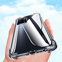 Silikon Schutzhülle Ultra Dünn Tasche Durchsichtig Transparent T12 für Oppo A56 5G Klar